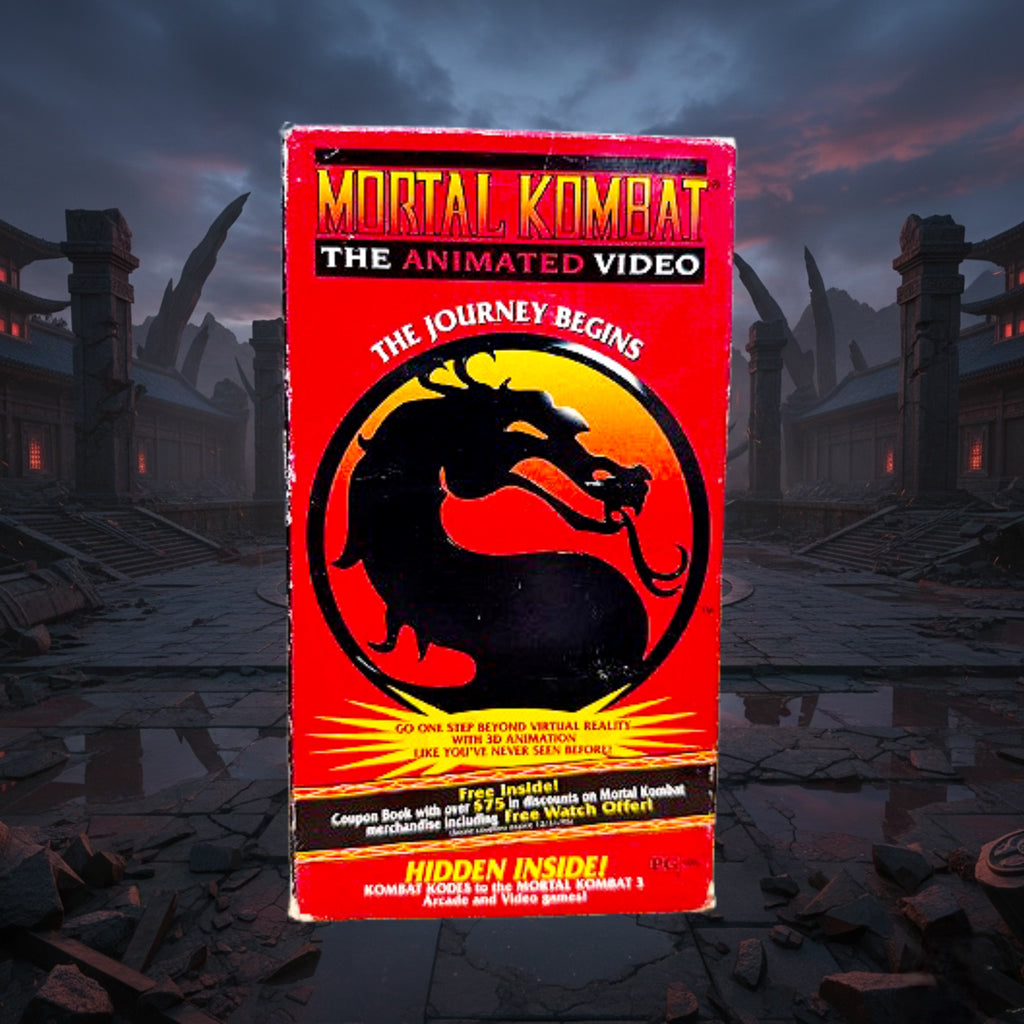 *RETRO* Mortal Kombat: The Animated Video – The Journey Begins VHS 1995