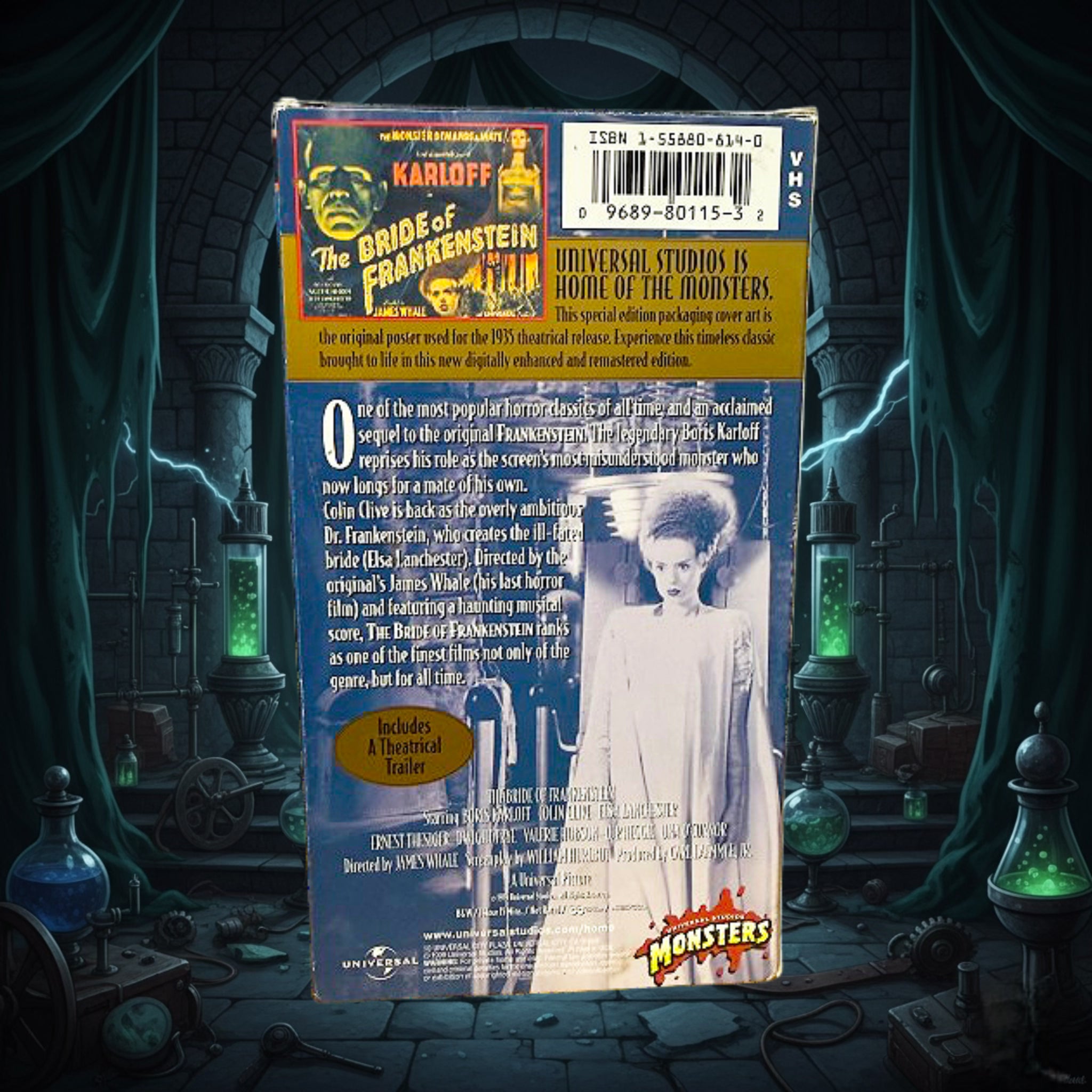 *CLASSIC* Bride of Frankenstein VHS 1935