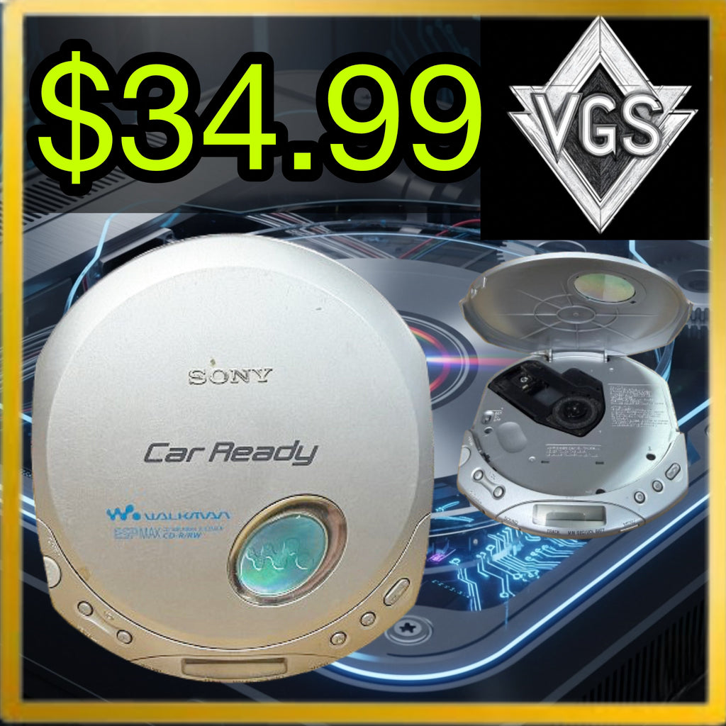 *RETRO* Sony Walkman Car Ready Portable CD Player Discman D-EJ Series 2000