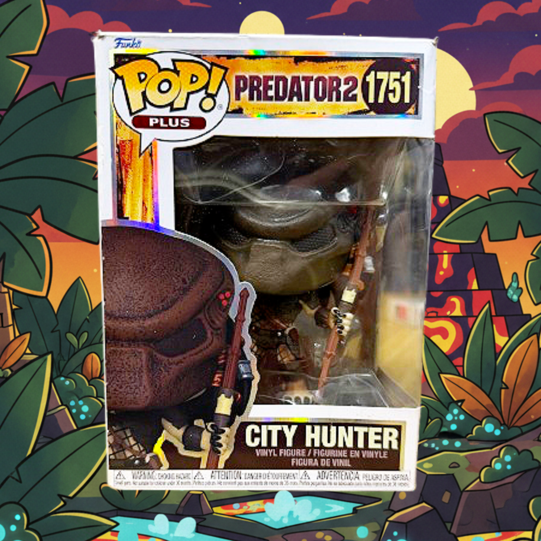 *CLASSIC* Funko Pop! Plus Predator 2 #1751 City Hunter Vinyl Figure 2024