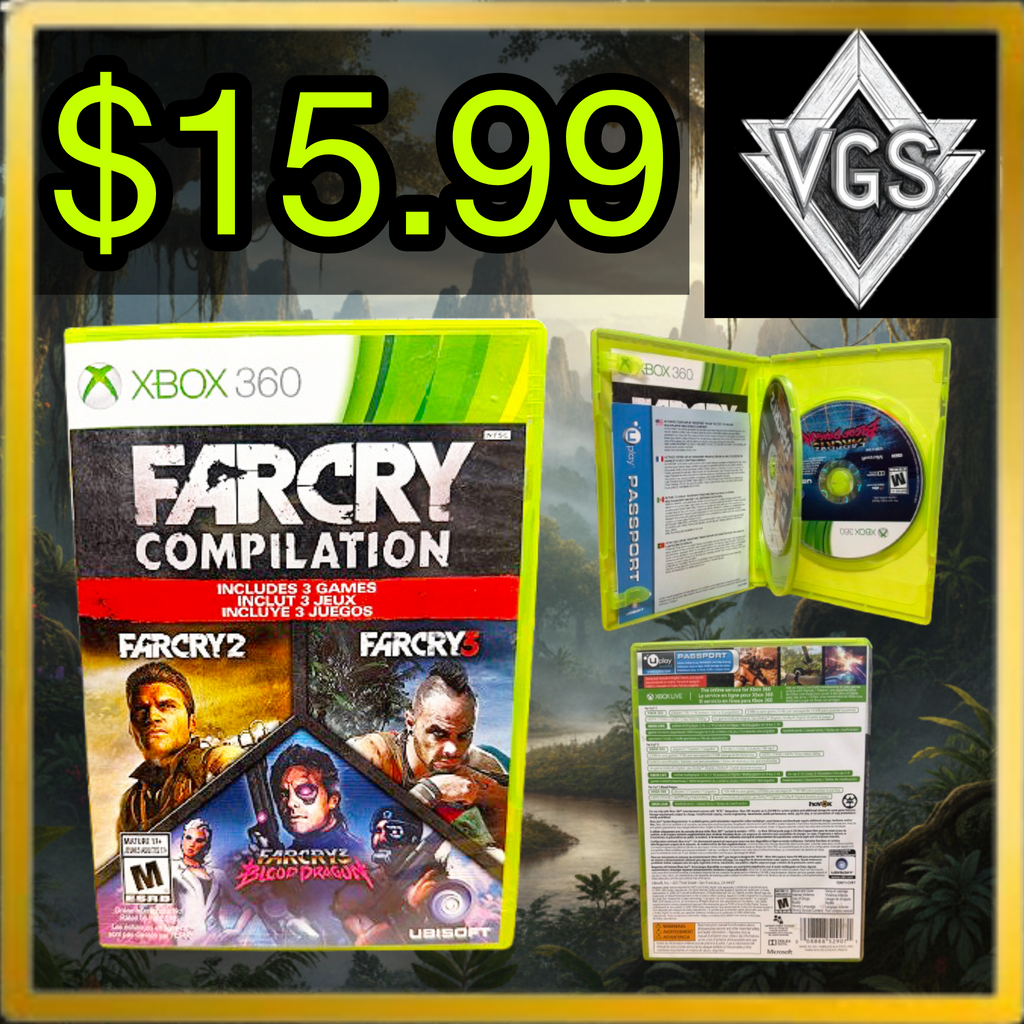 *RETRO* Far Cry Compilation Xbox 360 2014