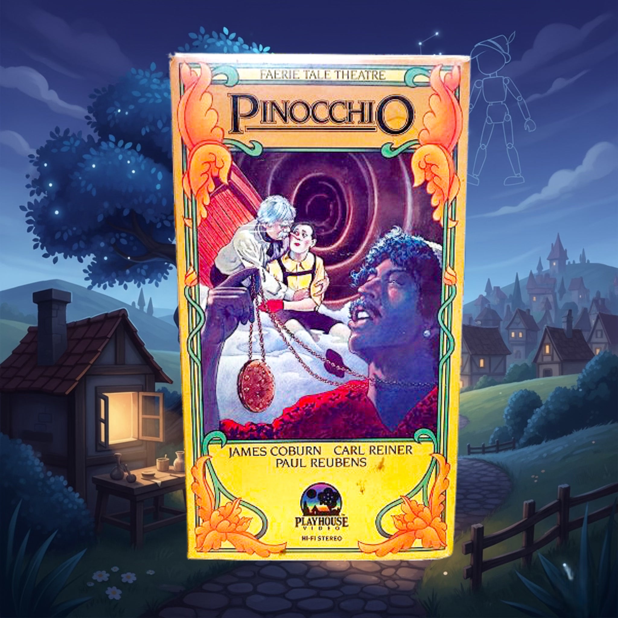 *CLASSIC* Pinocchio VHS 1984