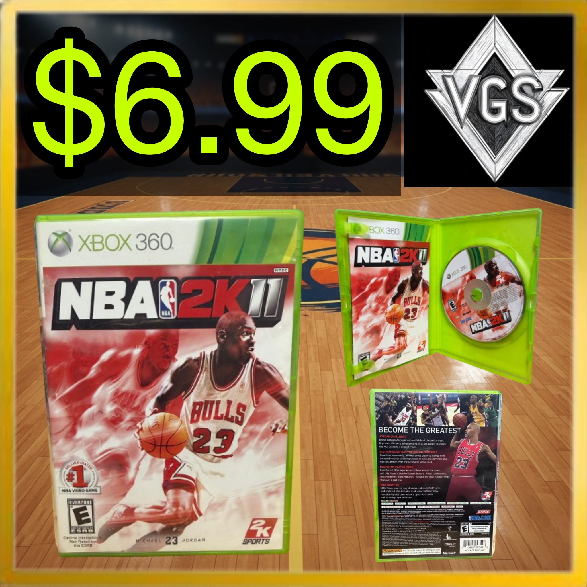 *RETRO* NBA 2K11 Xbox 360 2010