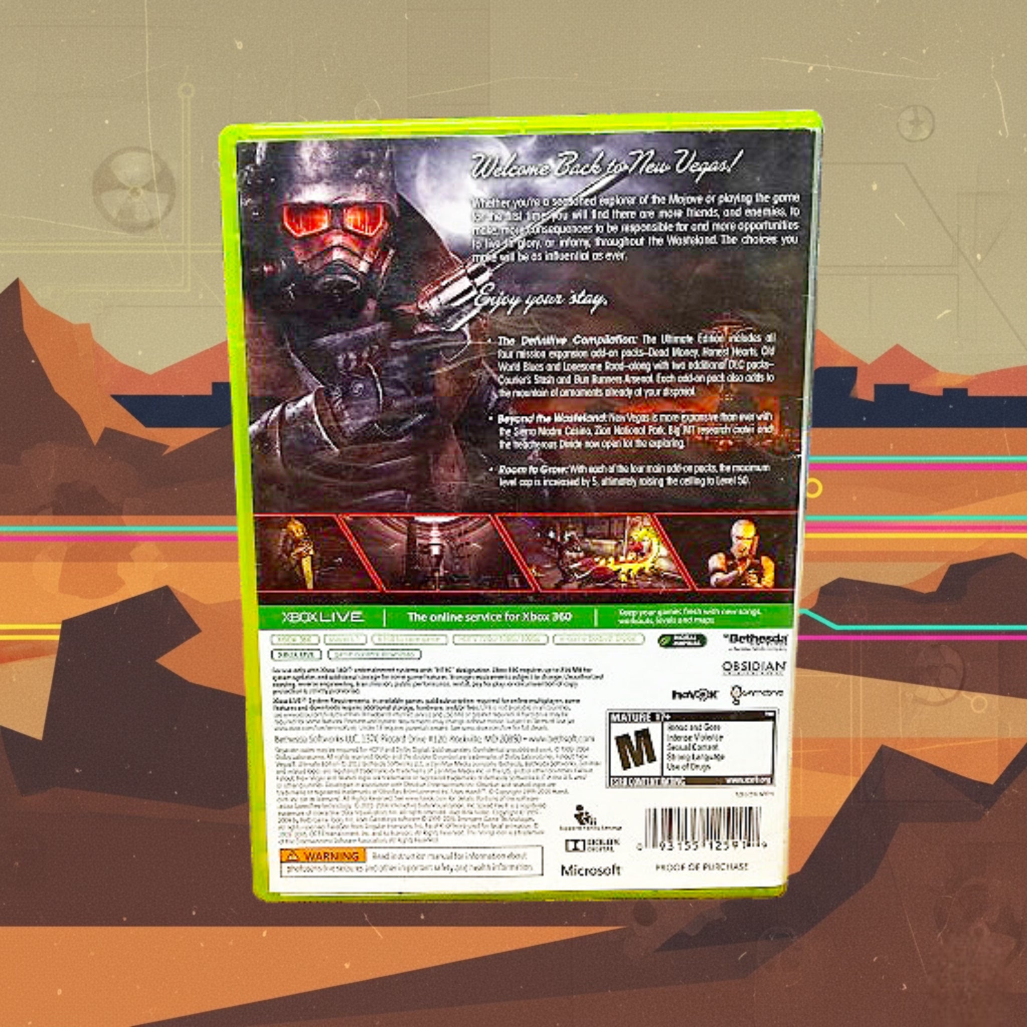 *RETRO* Fallout: New Vegas Ultimate Edition Xbox 360