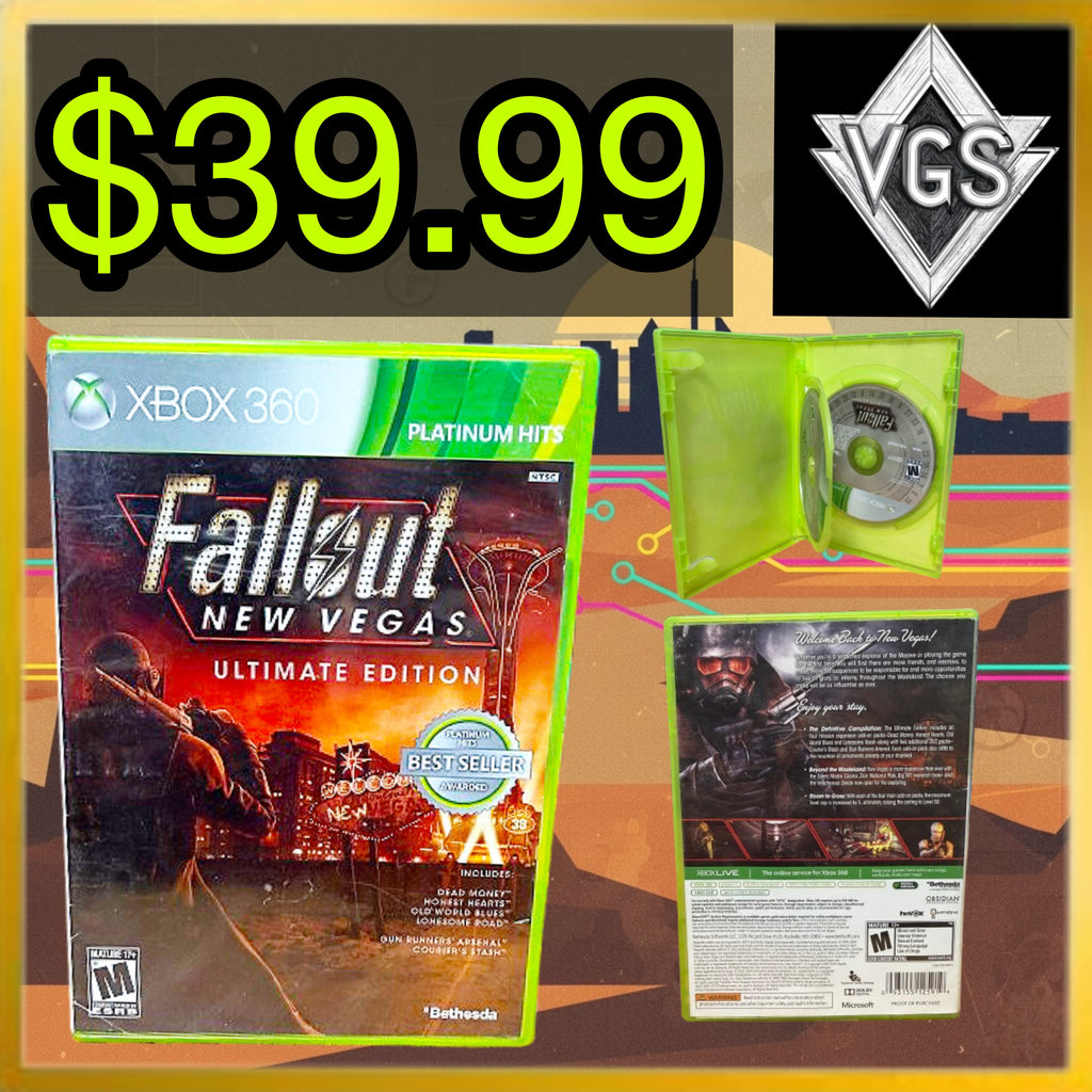 *RETRO* Fallout: New Vegas Ultimate Edition Xbox 360