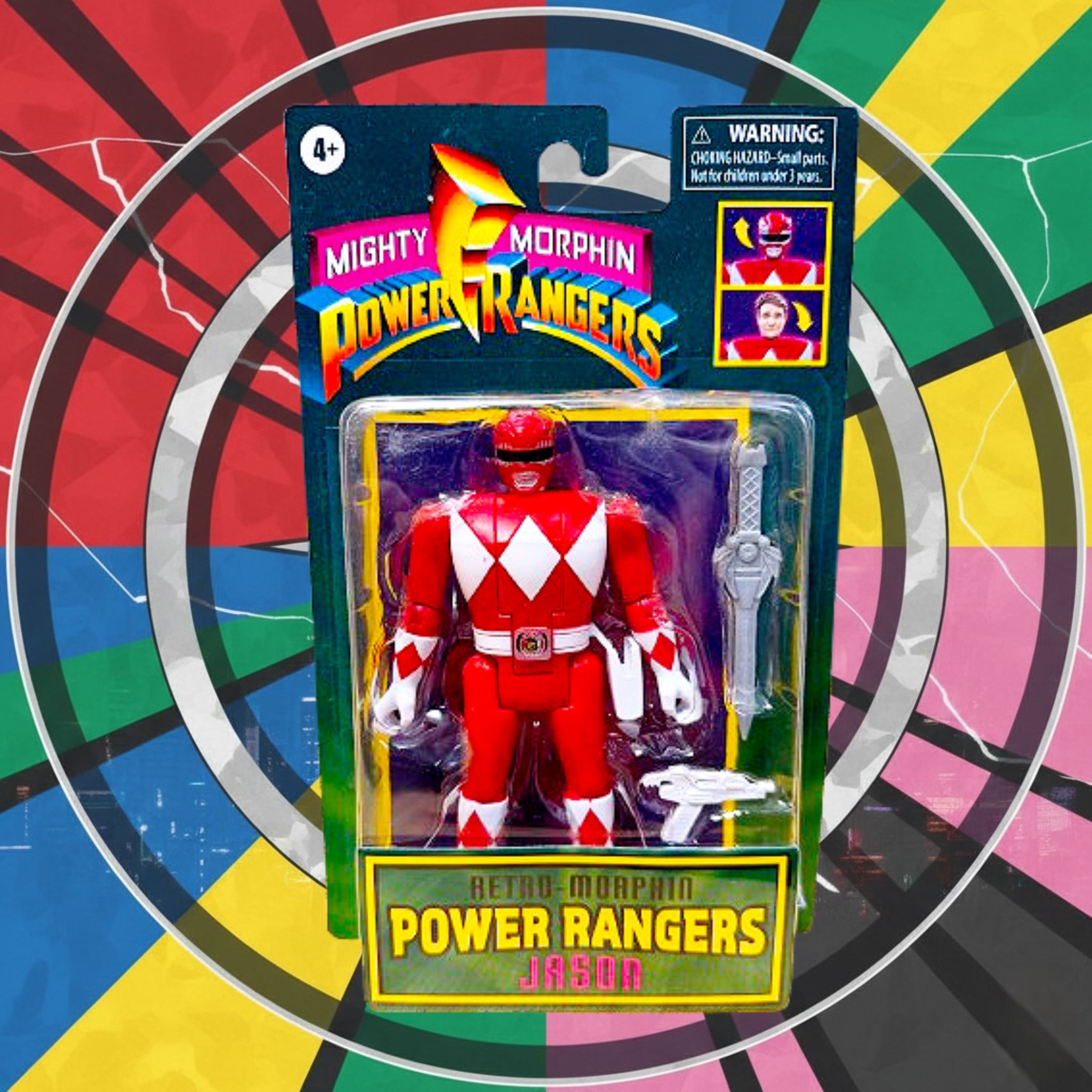 *CLASSIC* Mighty Morphin Power Rangers Retro-Morphin Jason Figure 2020