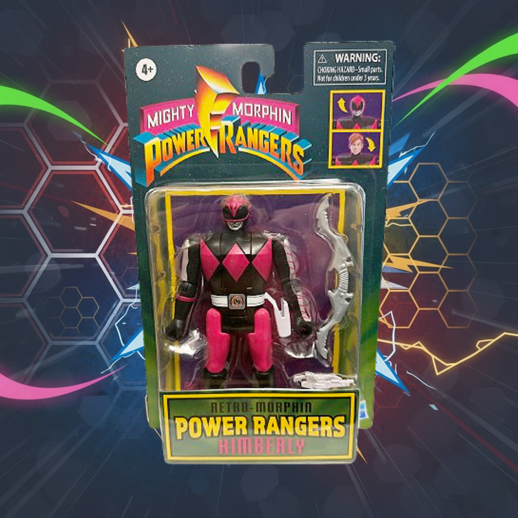 *NEW* Mighty Morphin Power Rangers Retro-Morphin Kimberly Pink Ranger Figure 2020