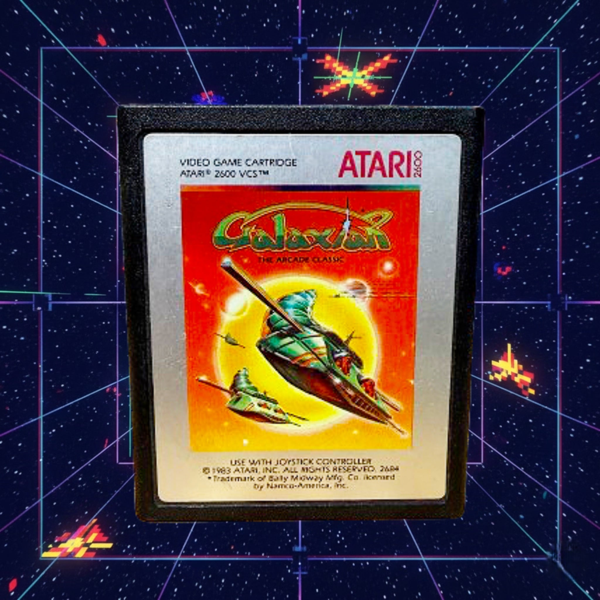 *RETRO* Galaxian Atari 2600 Cartridge 1983