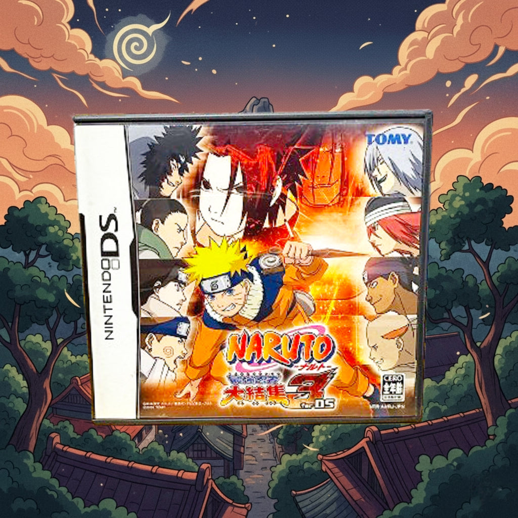 *CLASSIC* Naruto: Saikyou Ninja Daikesshuu 3 Nintendo DS 2005