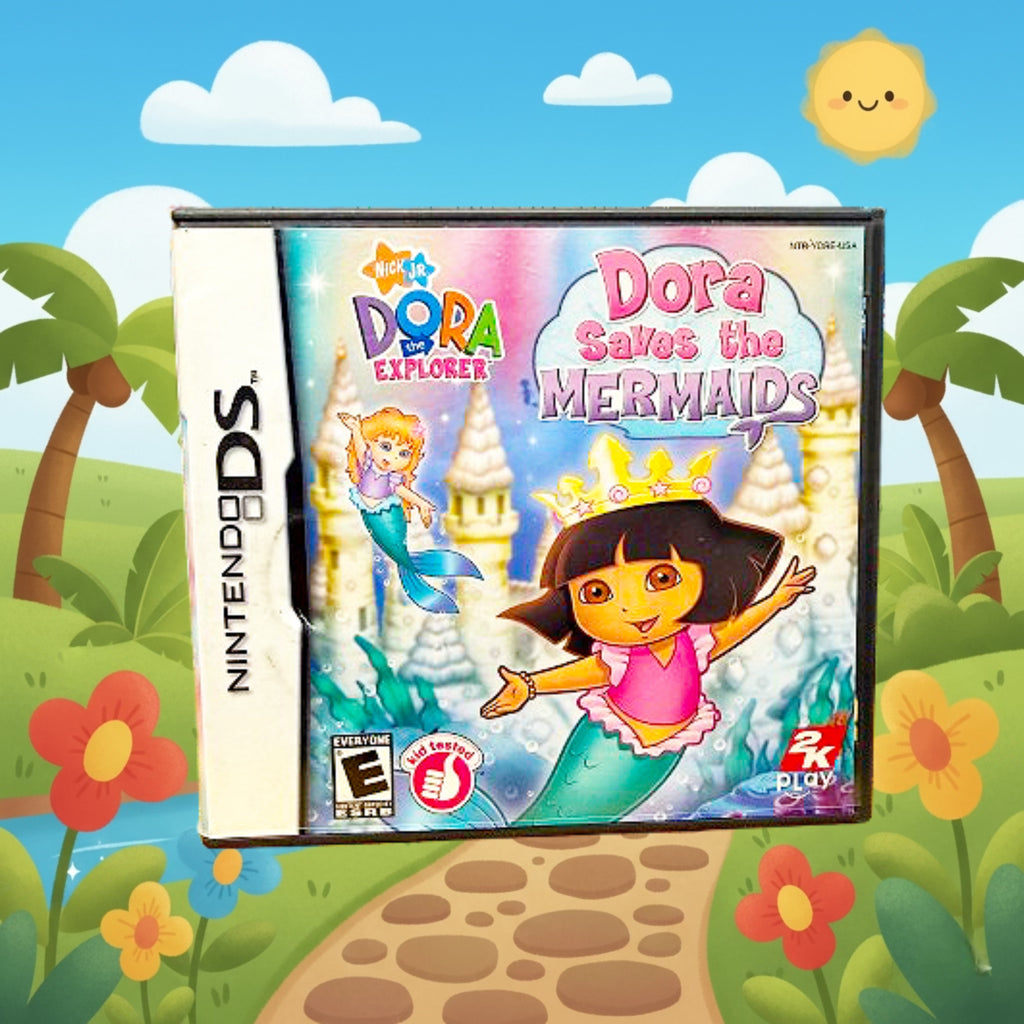 *RETRO* Dora Saves the Mermaids Nintendo DS 2007