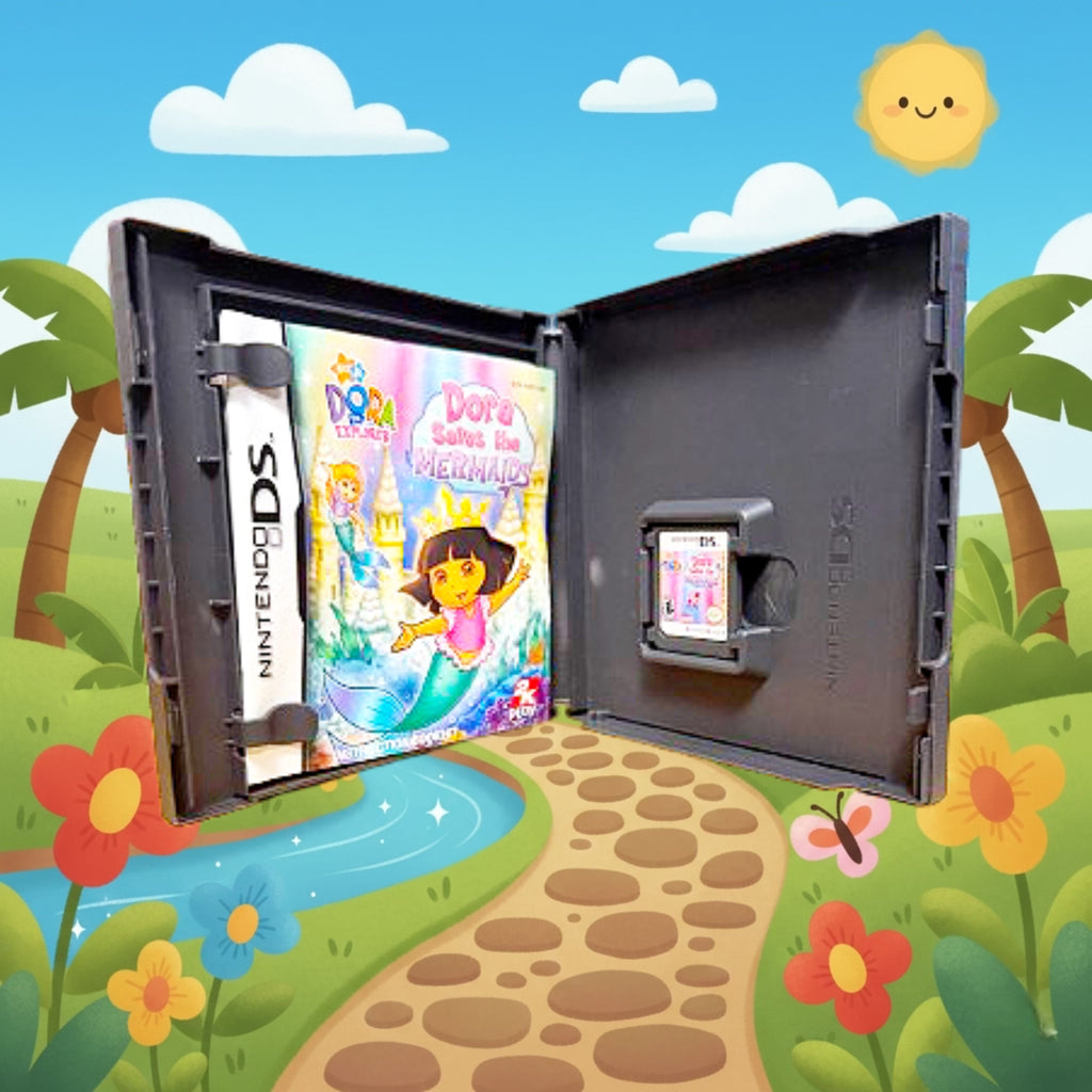 *RETRO* Dora Saves the Mermaids Nintendo DS 2007