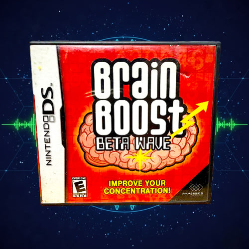 *CLASSIC* Brain Boost Beta Wave Nintendo DS 2009