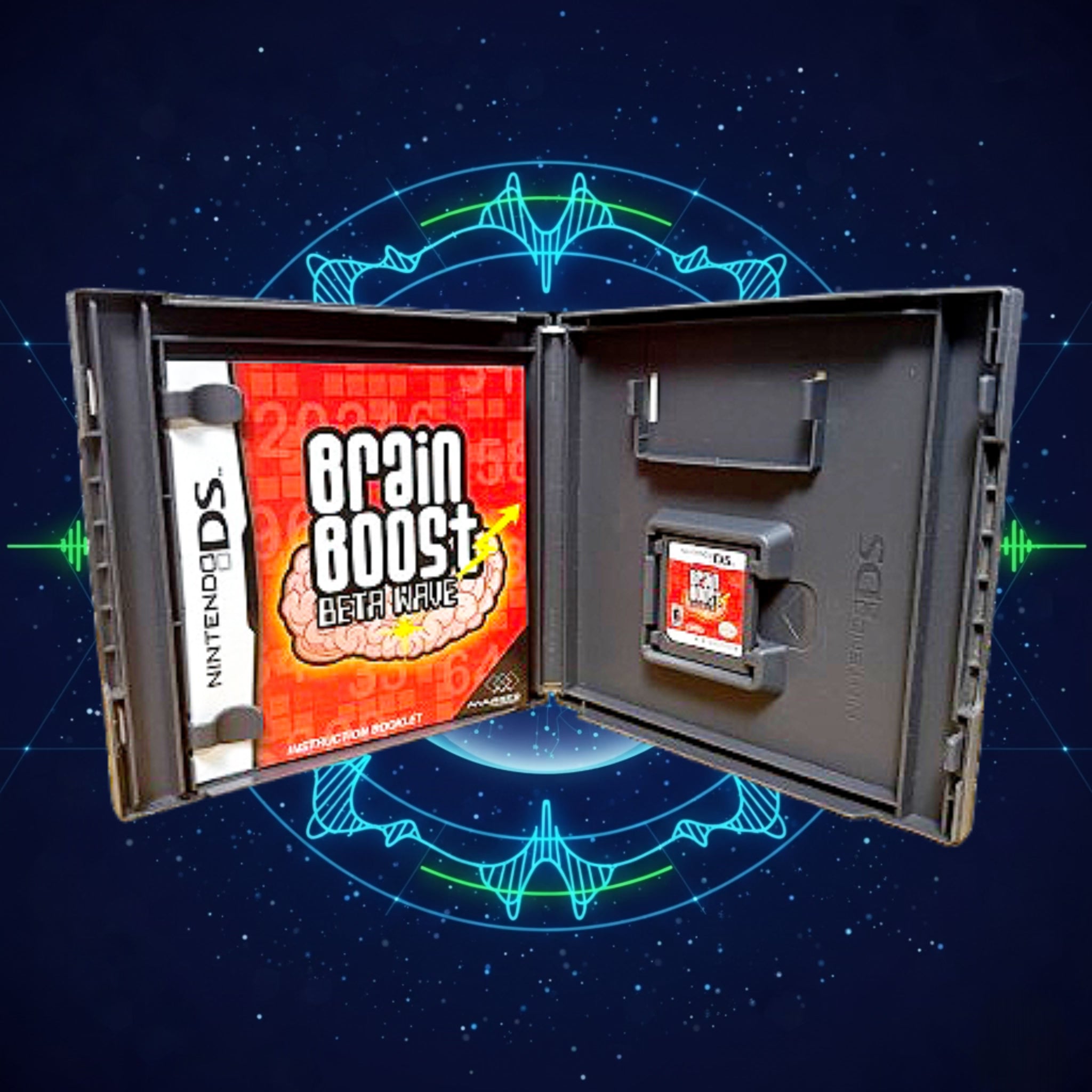 *CLASSIC* Brain Boost Beta Wave Nintendo DS 2009