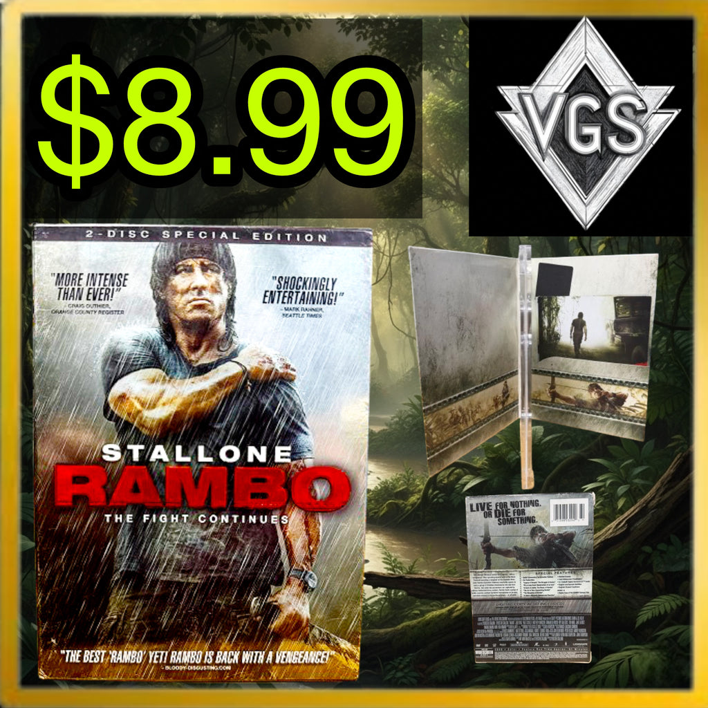 *CLASSIC* Rambo 2-Disc Special Edition DVD 2008