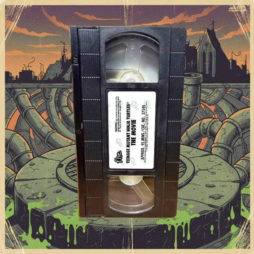 *CLASSIC* Teenage Mutant Ninja Turtles: The Movie VHS (1990)