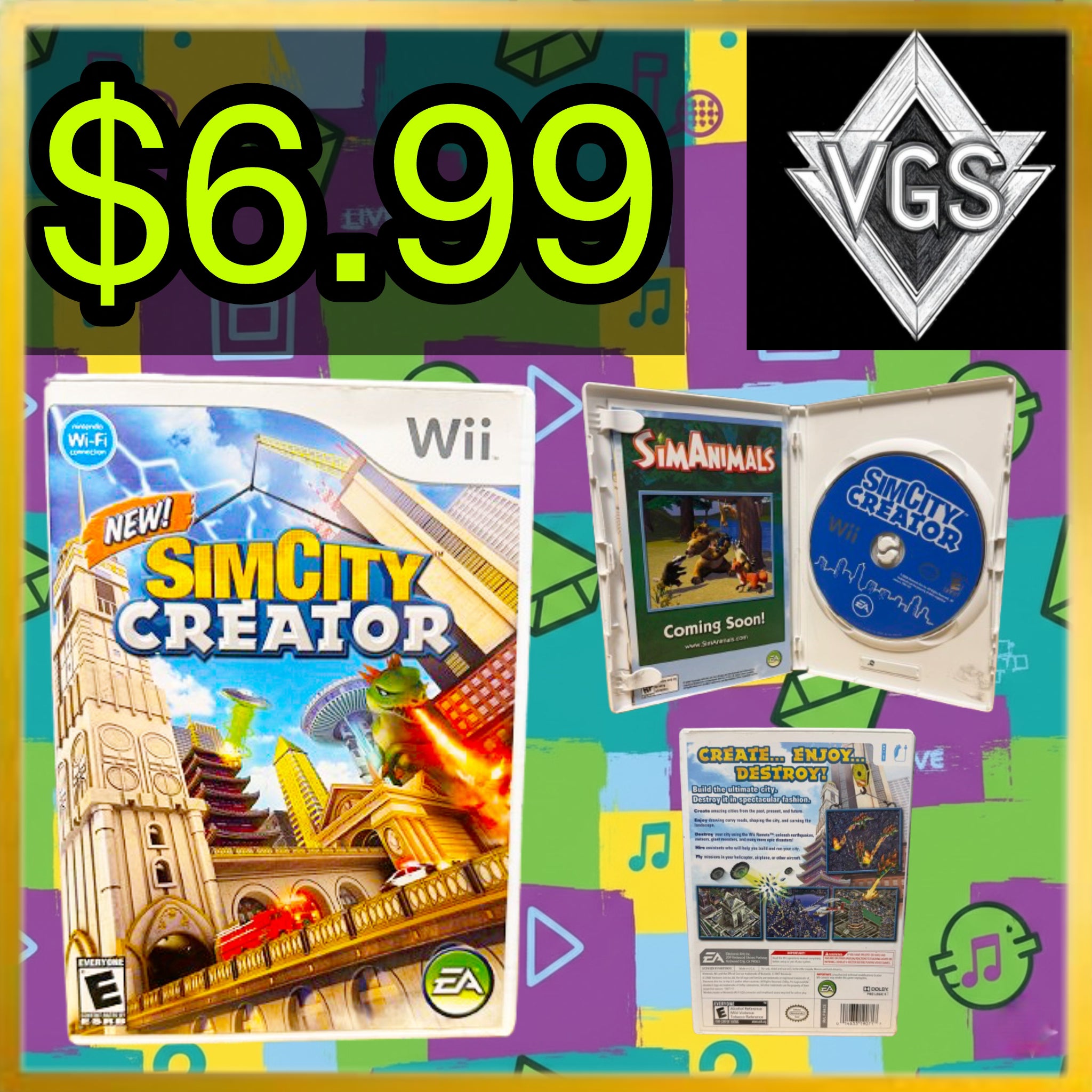 *RETRO* SimCity Creator Wii (2008)