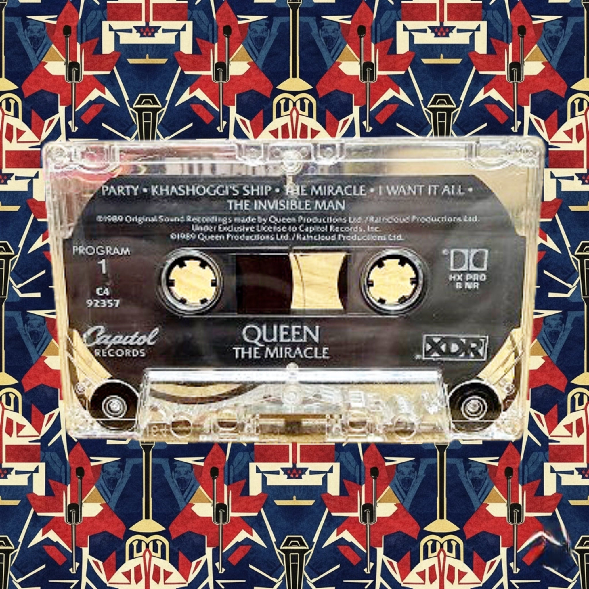 *CLASSIC* Queen – The Miracle Cassette Tape (1989)