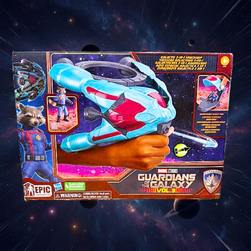 *SEALED* Marvel Studios Guardians of the Galaxy Vol. 3 Galactic 2-in-1 Spaceship with Rocket Figure 2023