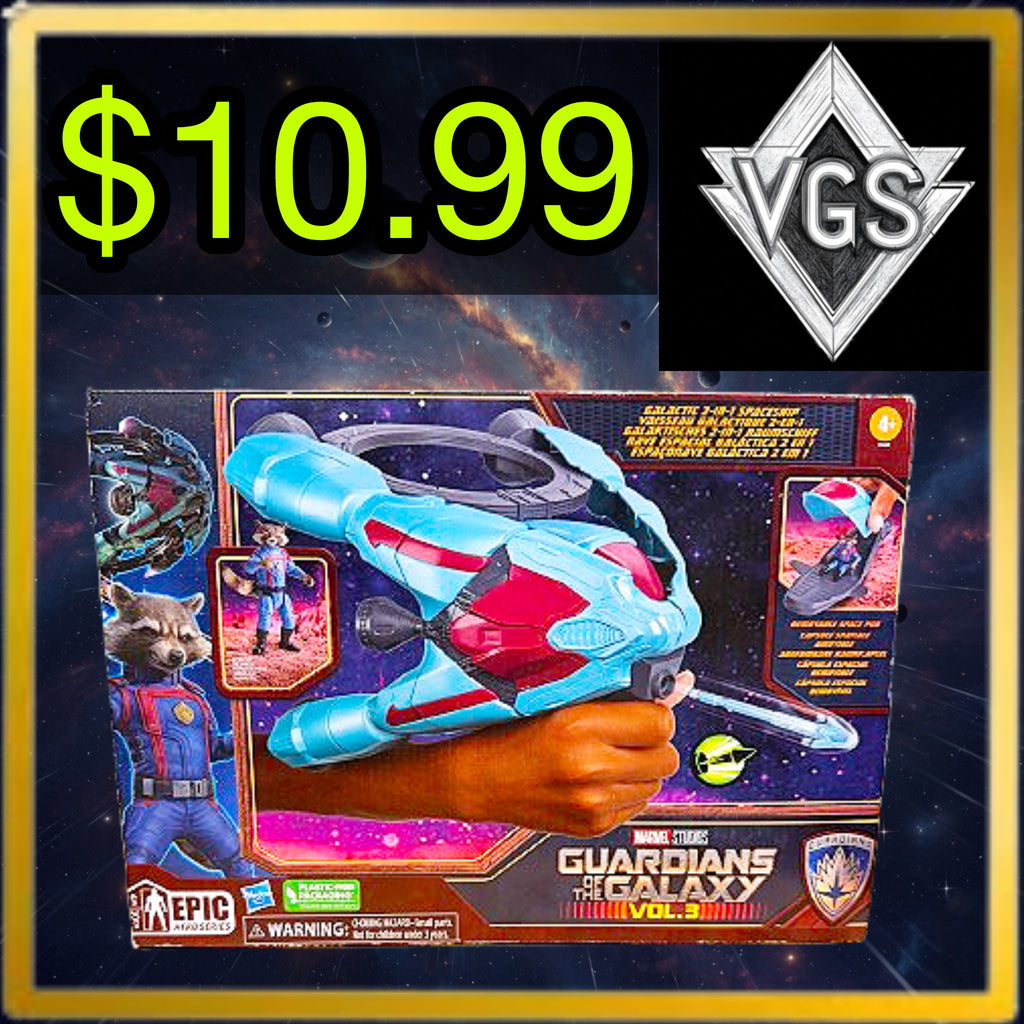 *SEALED* Marvel Studios Guardians of the Galaxy Vol. 3 Galactic 2-in-1 Spaceship with Rocket Figure 2023