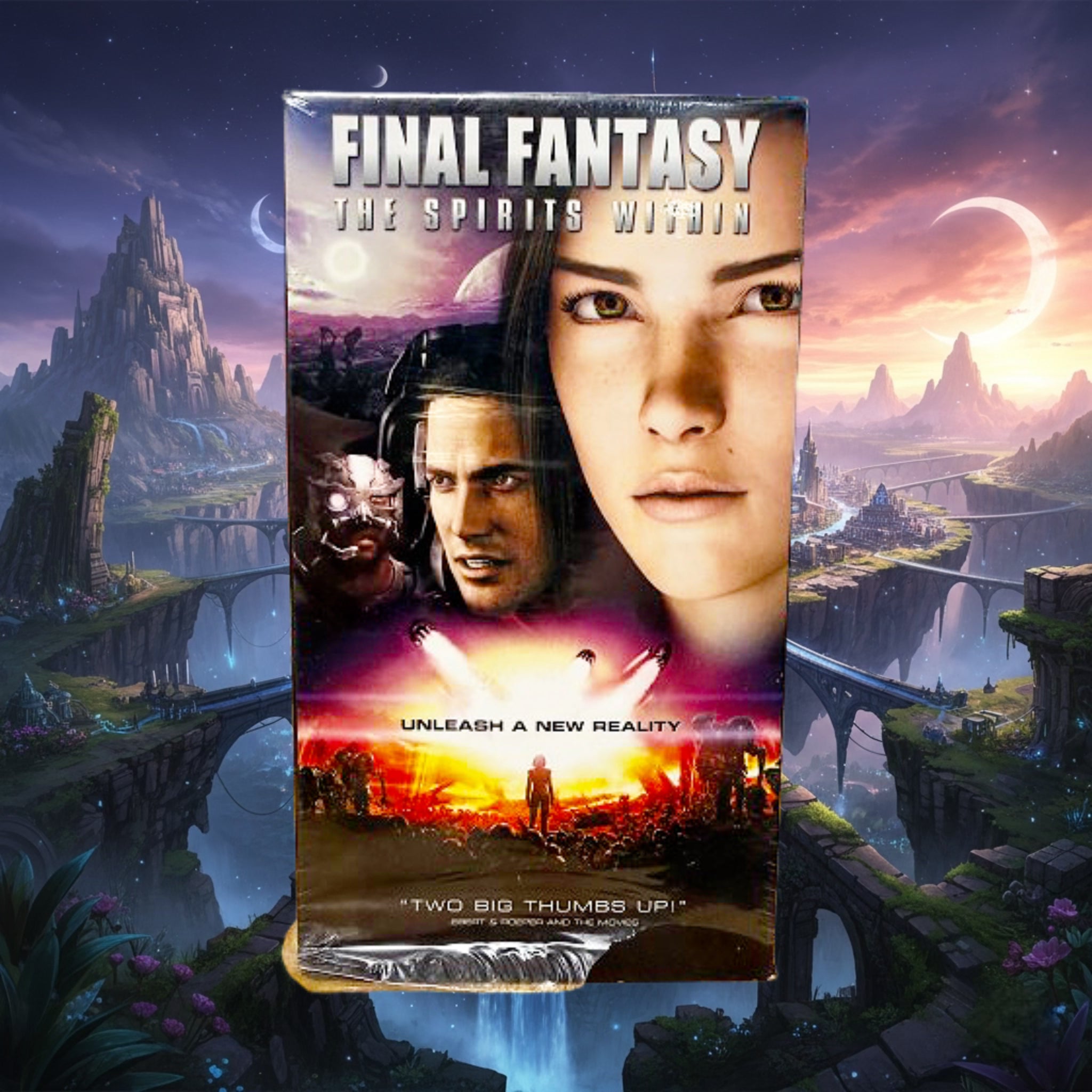 *RETRO* Final Fantasy: The Spirits Within VHS 2001
