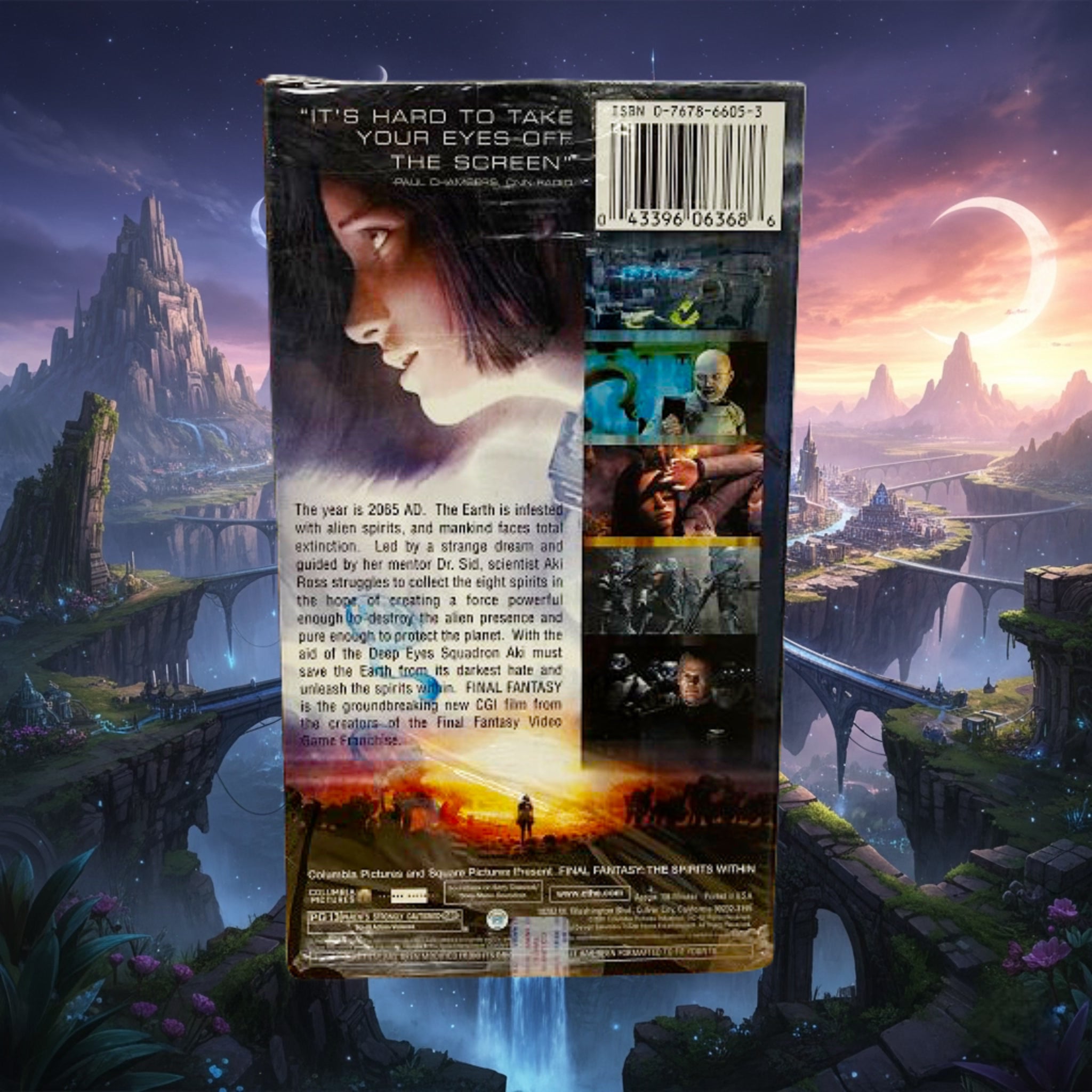 *RETRO* Final Fantasy: The Spirits Within VHS 2001
