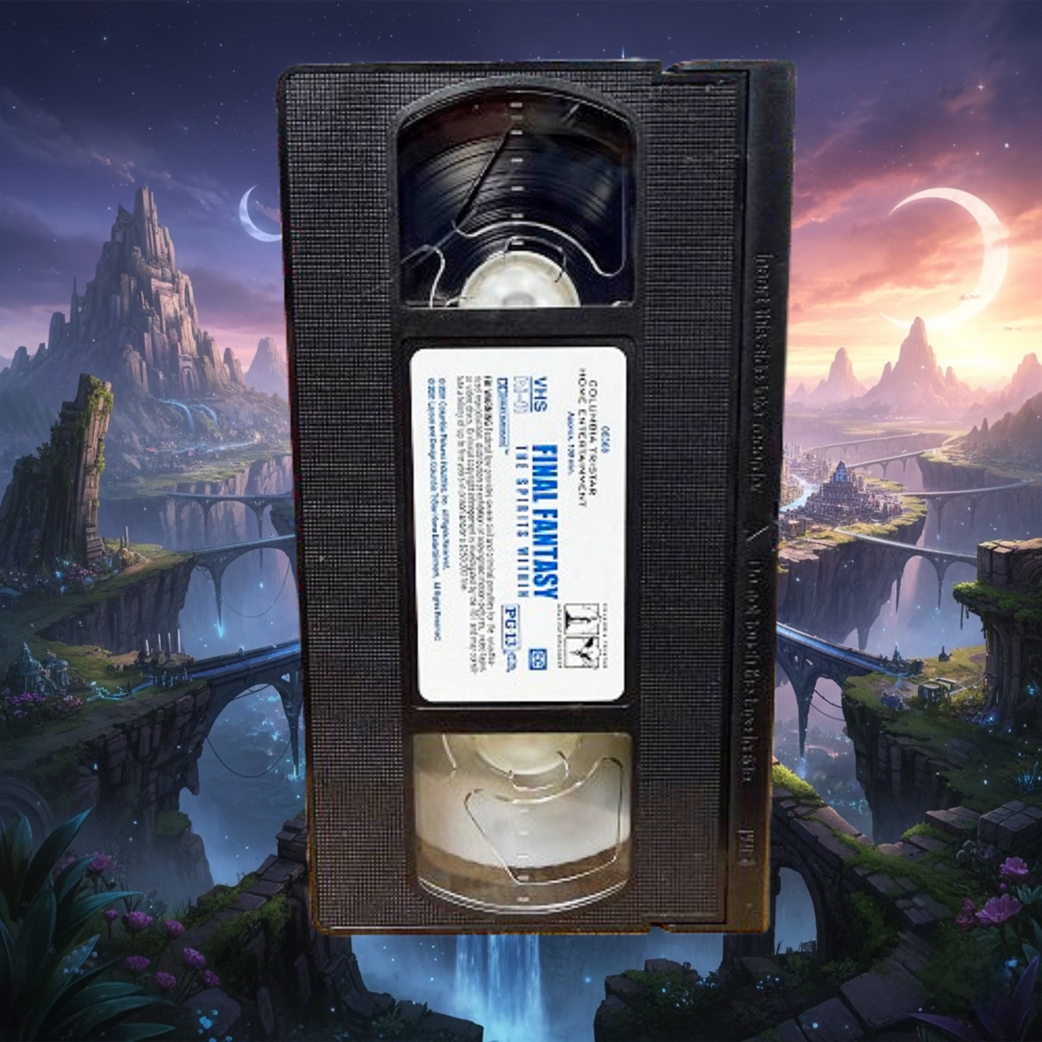 *RETRO* Final Fantasy: The Spirits Within VHS 2001