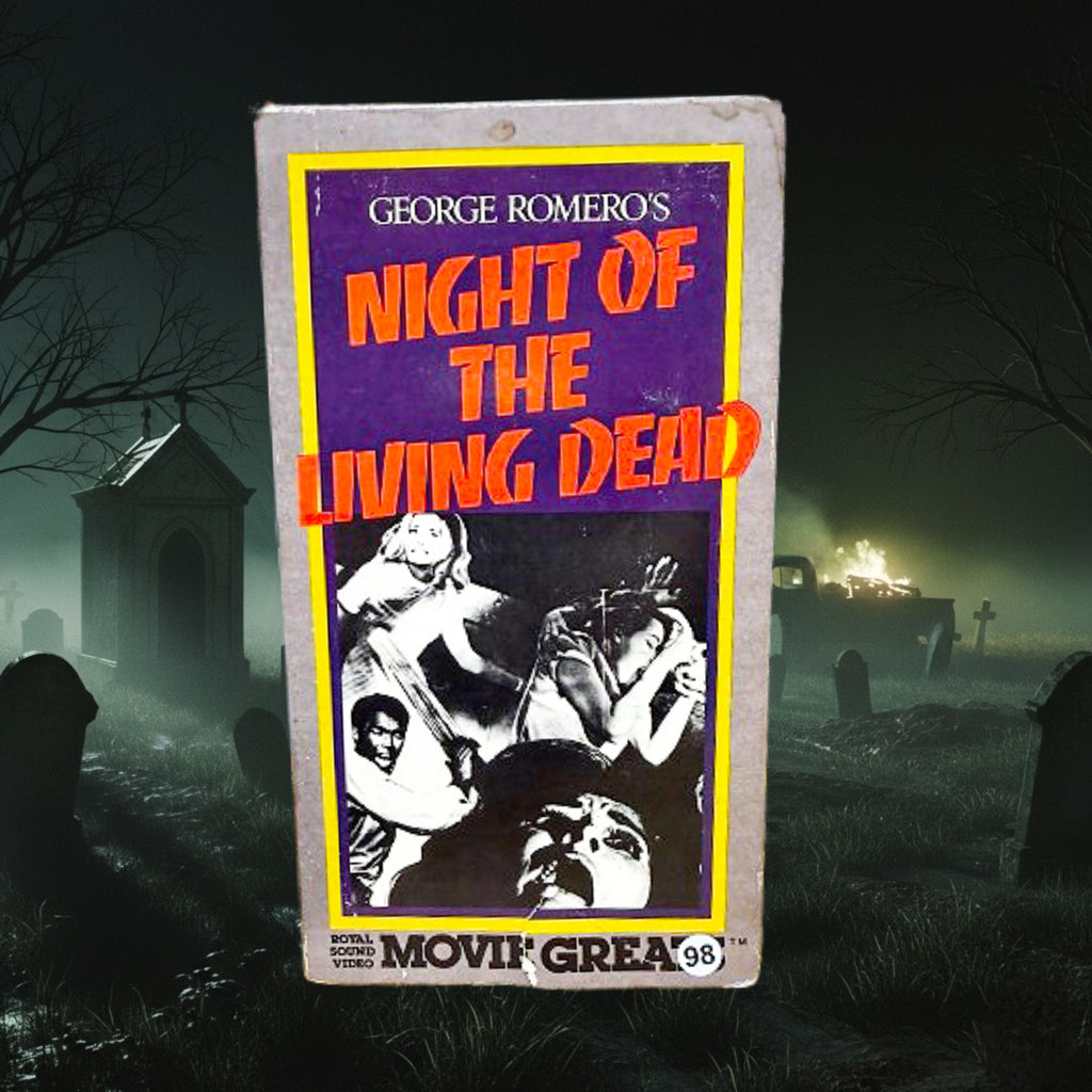 *VINTAGE* Night of the Living Dead VHS (Movie Greats Edition) 1970