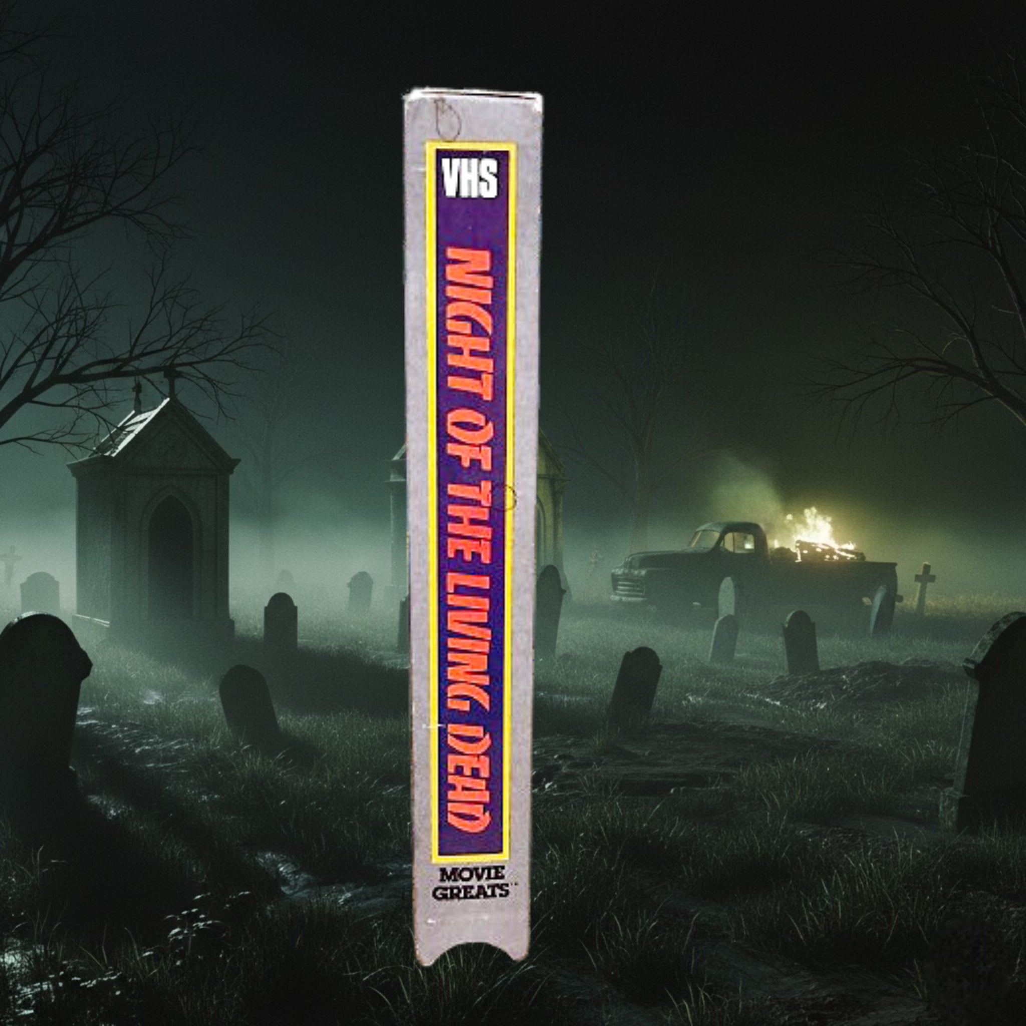 *VINTAGE* Night of the Living Dead VHS (Movie Greats Edition) 1970