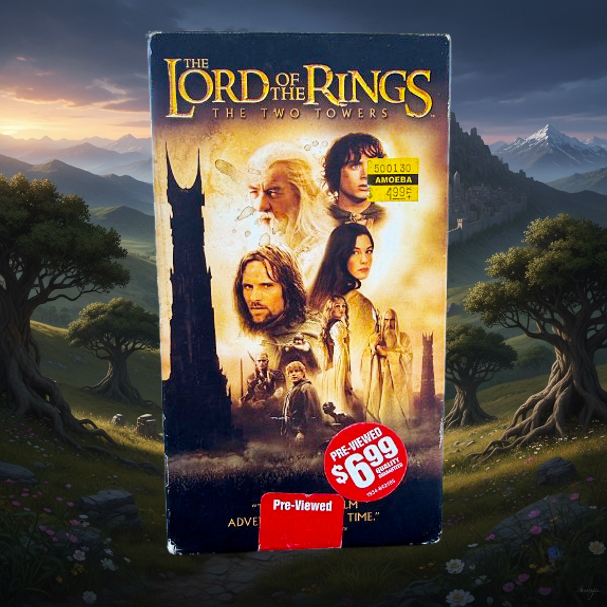 *CLASSIC* The Lord of the Rings: The Two Towers VHS 2002