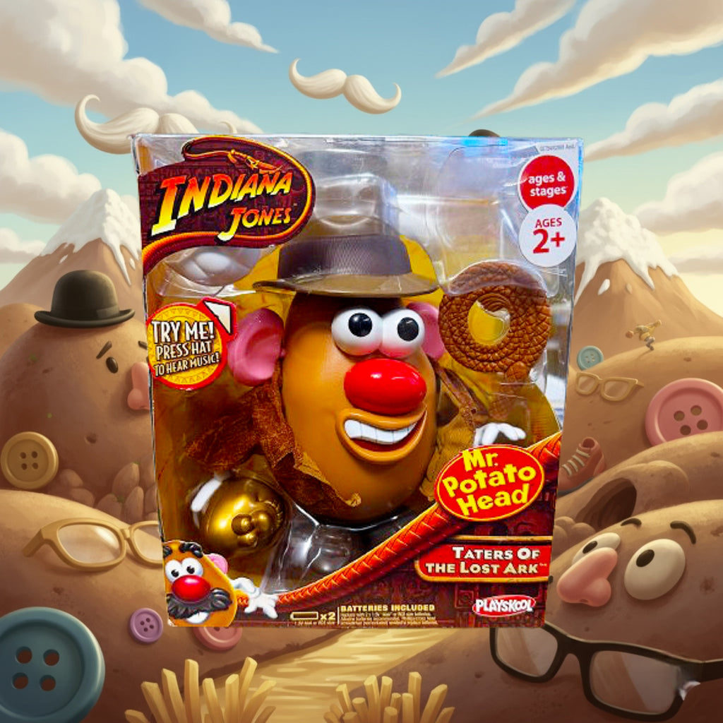 *SEALED* Indiana Jones Mr. Potato Head “Taters of the Lost Ark” Playskool Figure 2008