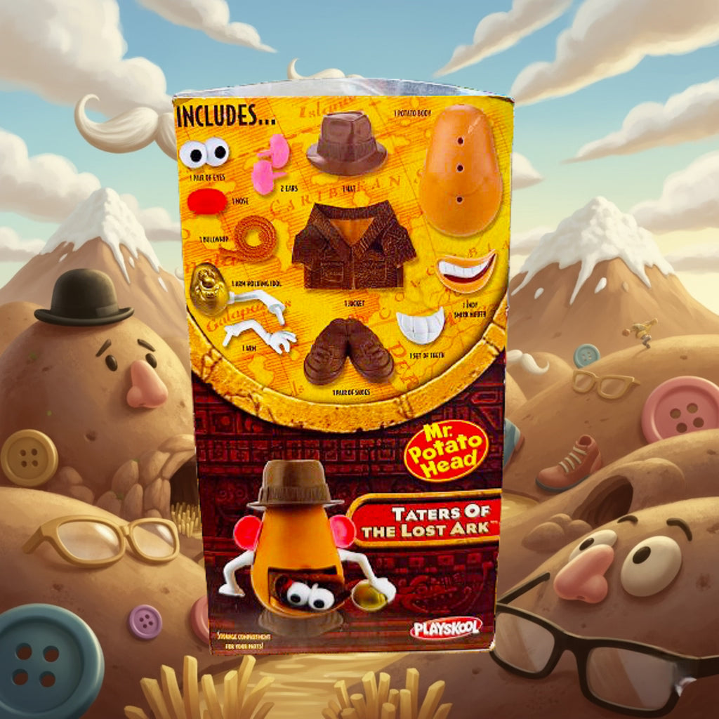 *SEALED* Indiana Jones Mr. Potato Head “Taters of the Lost Ark” Playskool Figure 2008