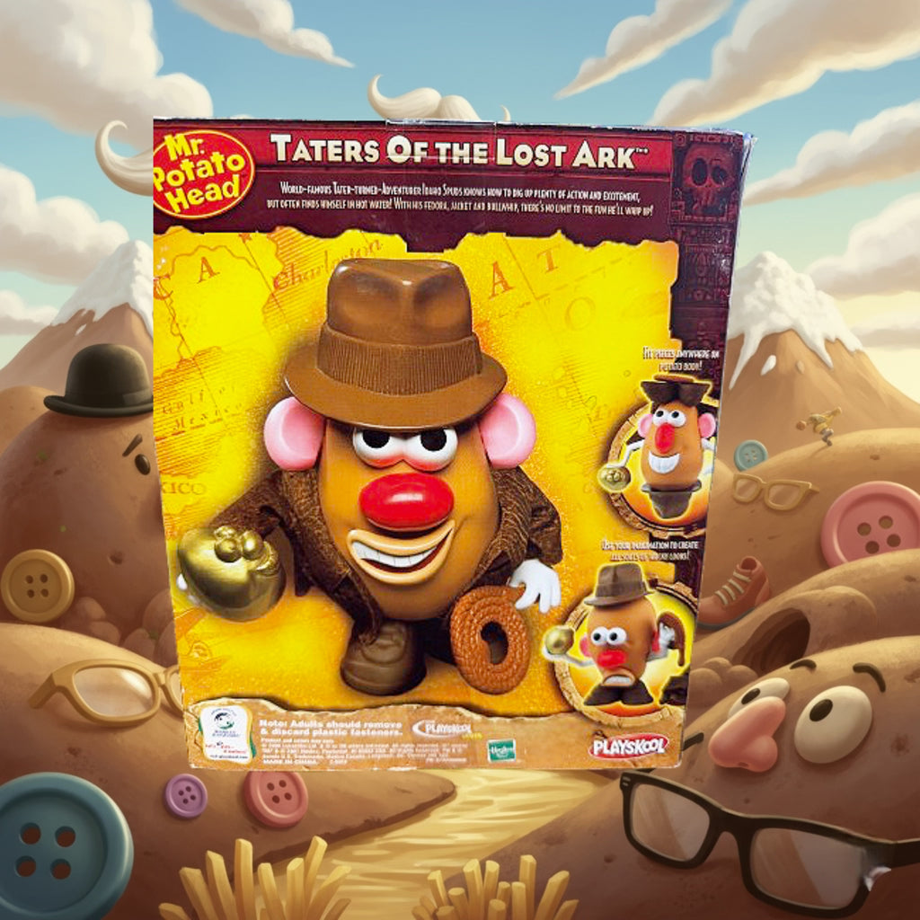 *SEALED* Indiana Jones Mr. Potato Head “Taters of the Lost Ark” Playskool Figure 2008