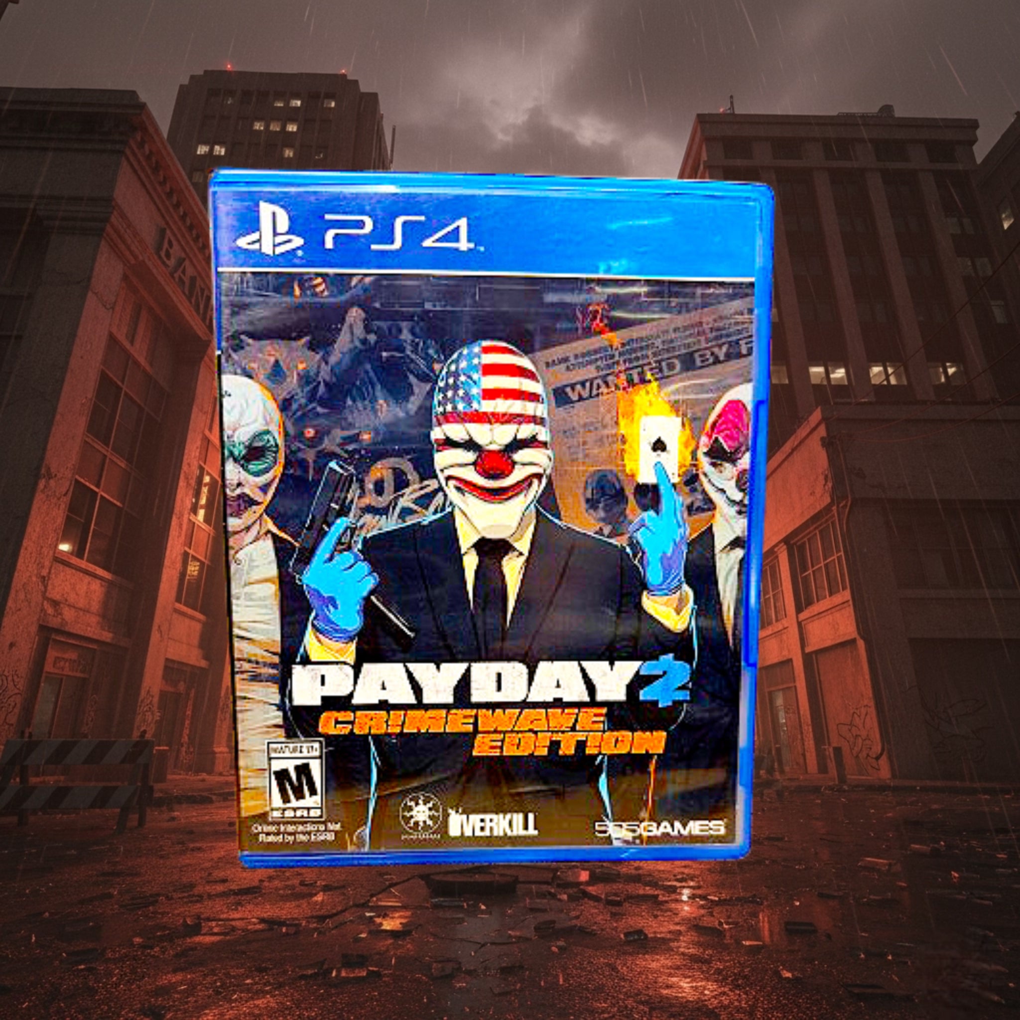 *CLASSIC* Payday 2: Crimewave Edition PS4 2015
