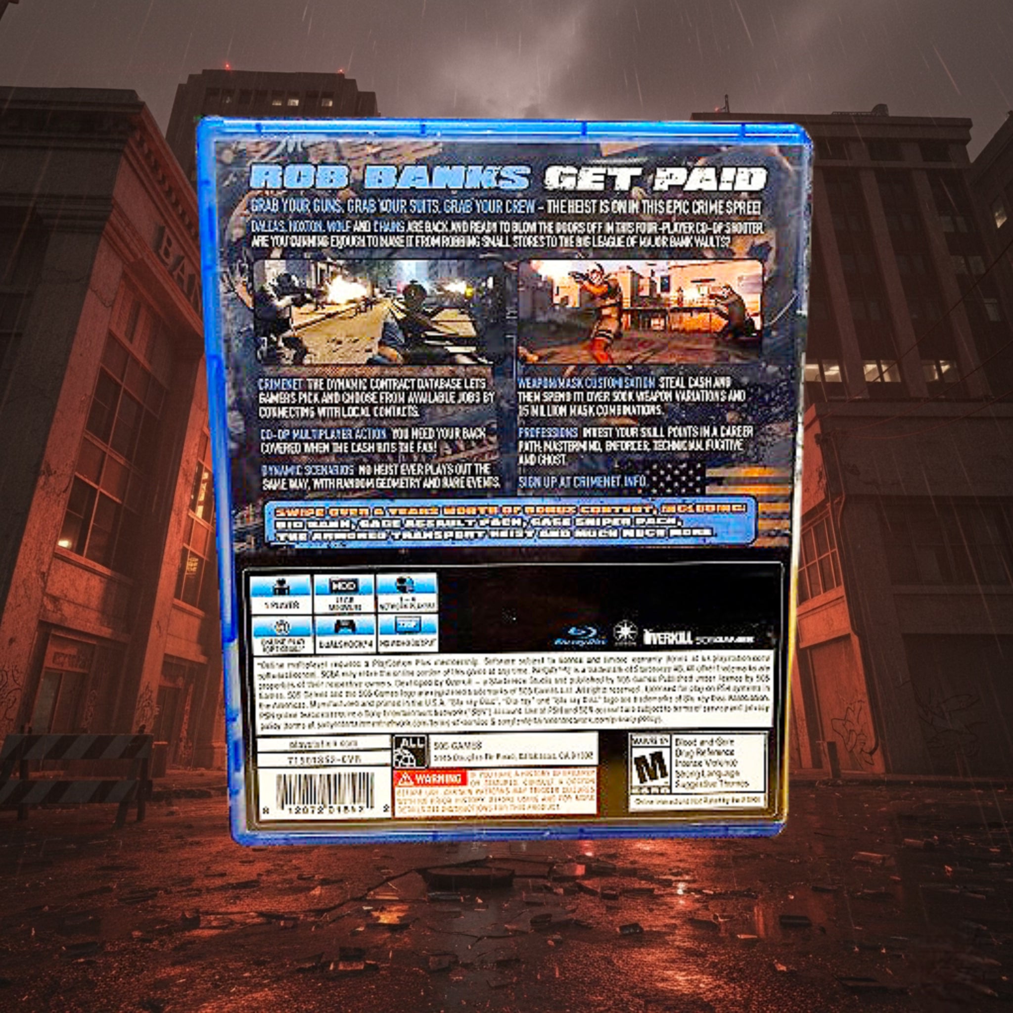 *CLASSIC* Payday 2: Crimewave Edition PS4 2015