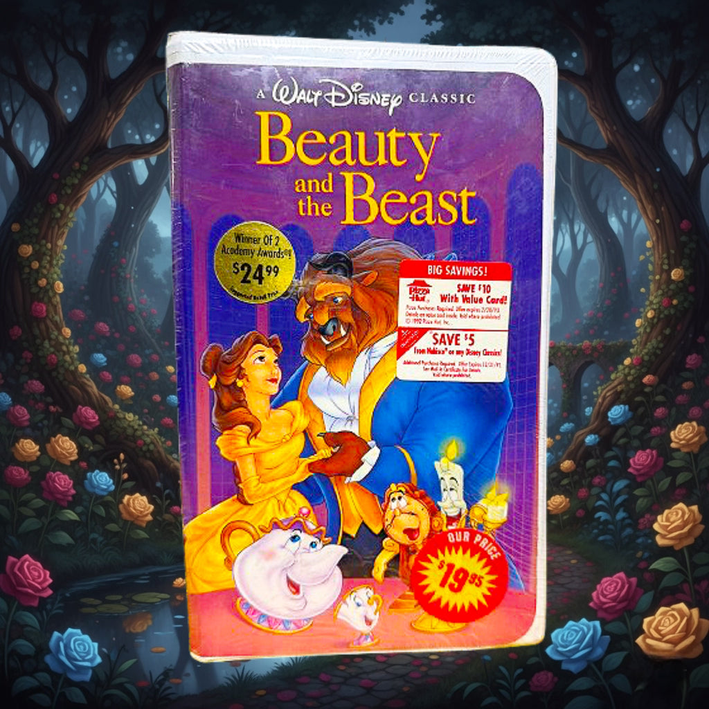 *SEALED* Beauty and the Beast VHS (Walt Disney Classic) 1991
