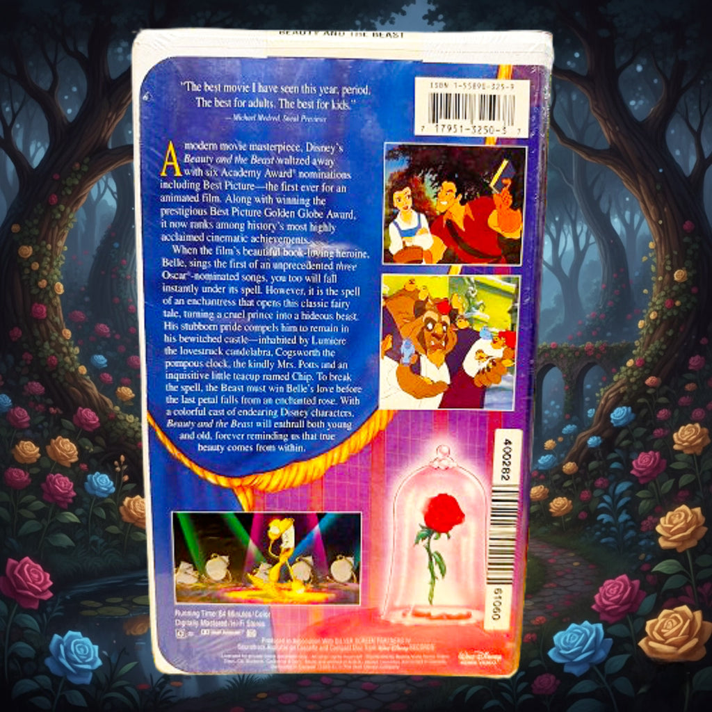 *SEALED* Beauty and the Beast VHS (Walt Disney Classic) 1991