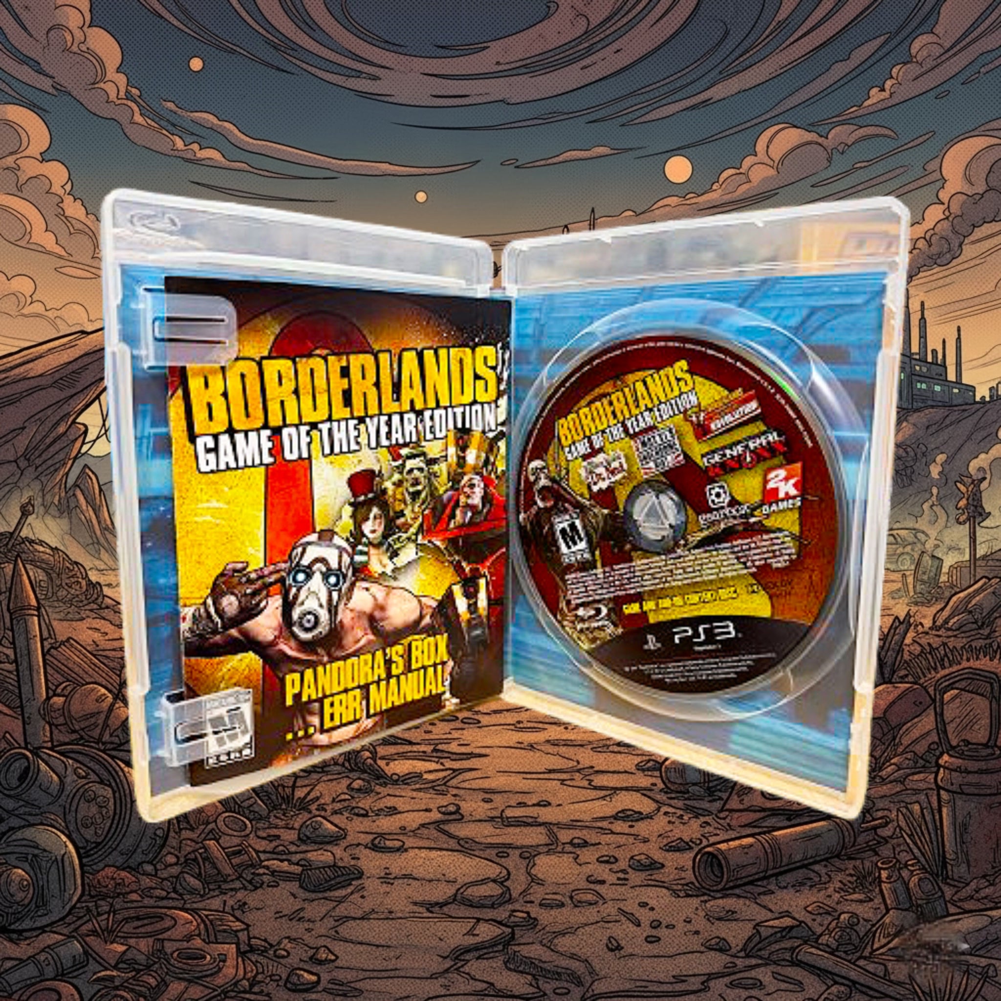 *RETRO* Borderlands Game of the Year Edition PS3 2010
