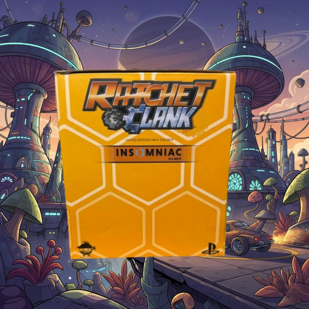 *CIB* Ratchet & Clank: Into the Nexus Limited Edition Vinyl Figures 2013
