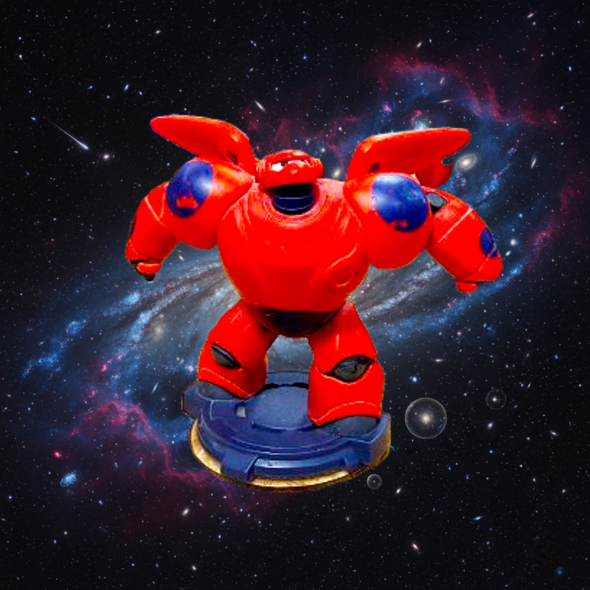 *RETRO* Disney Infinity Baymax Figure 2014