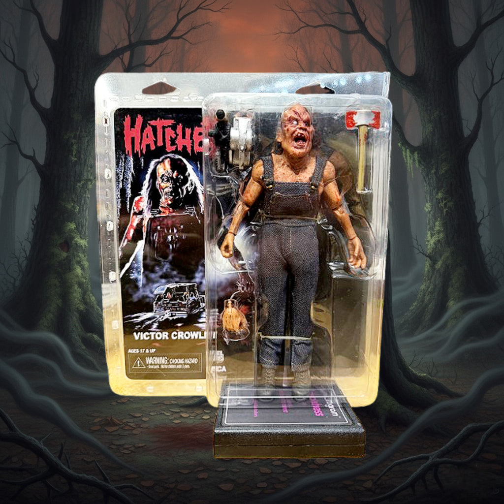 Hatchet Victor Crowley NECA Clothed Action Figure Horror Movie Collectible