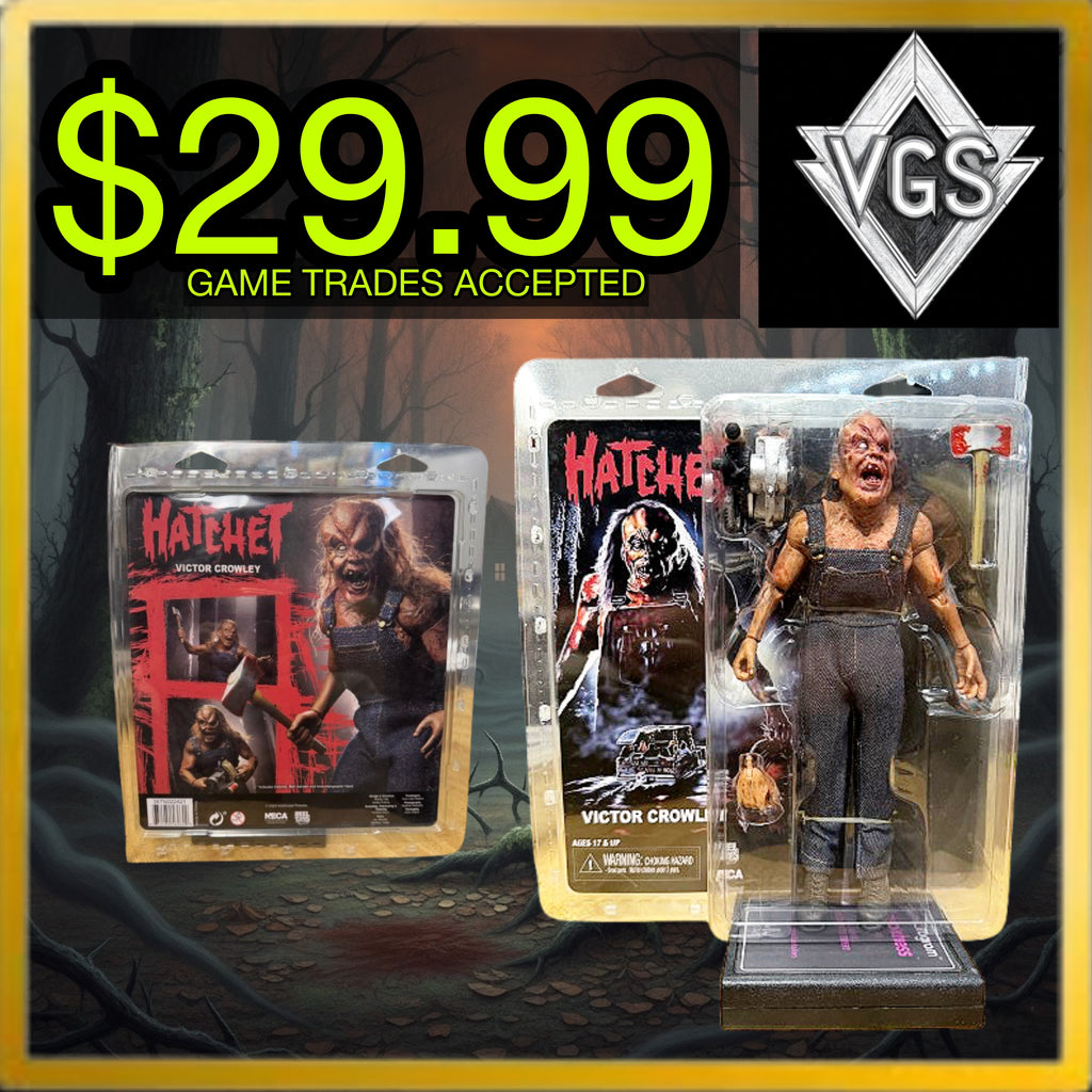 Hatchet Victor Crowley NECA Clothed Action Figure Horror Movie Collectible