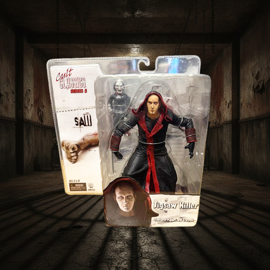 NECA Saw Jigsaw Killer Cult Classics Series 5 Action Figure w/ Tricycle