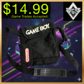 Nintendo Game Boy Carrying Case Shoulder Bag Travel Storage OEM Black
