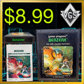 Atari 2600 Berzerk CX2650 Cartridge 1982 Video Game Cartridge Only