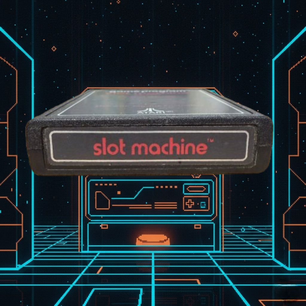 Atari Slot Machine CX-2653 Atari 2600 Game Cartridge Vintage 1979