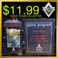 Atari Star Ship CX2603 Atari 2600 Game Cartridge 1977 Tested Retro