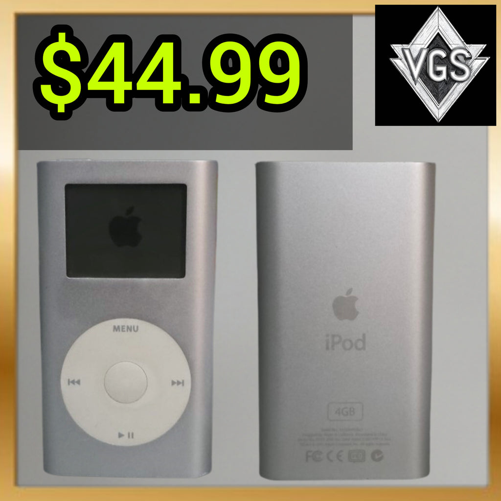Apple iPod Nano 2nd Gen 4GB Silver A1199 MP3 Player Used