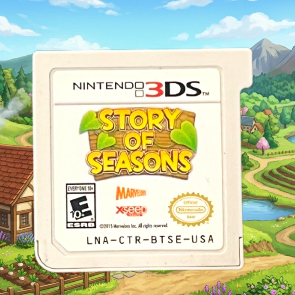 Story of Seasons Nintendo 3DS 2015 Loose Cartridge Tested LNA-CTR-BTSE