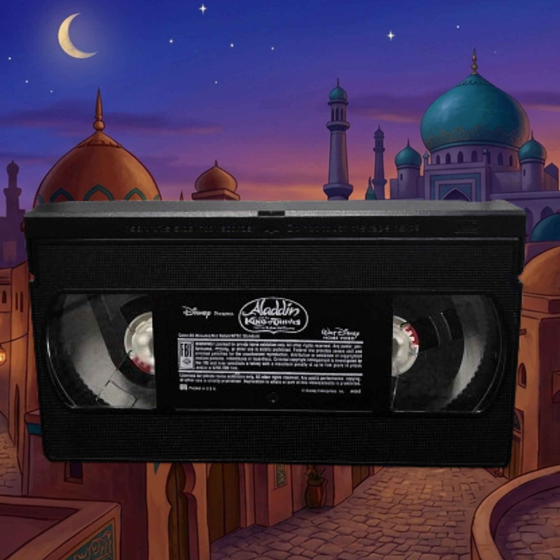 Walt Disney's Aladdin King of Thieves VHS #4609